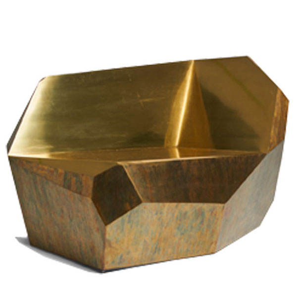 Popova Chair ( Antique Tortoise Brass )
