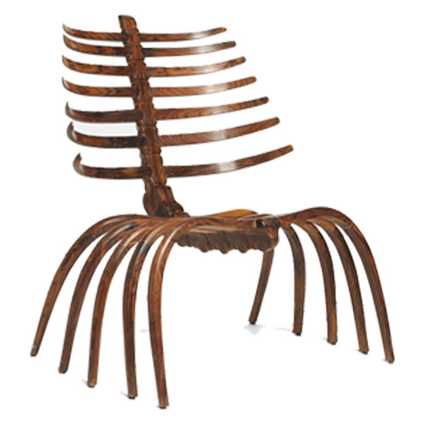 Ebony Skelaton Chair